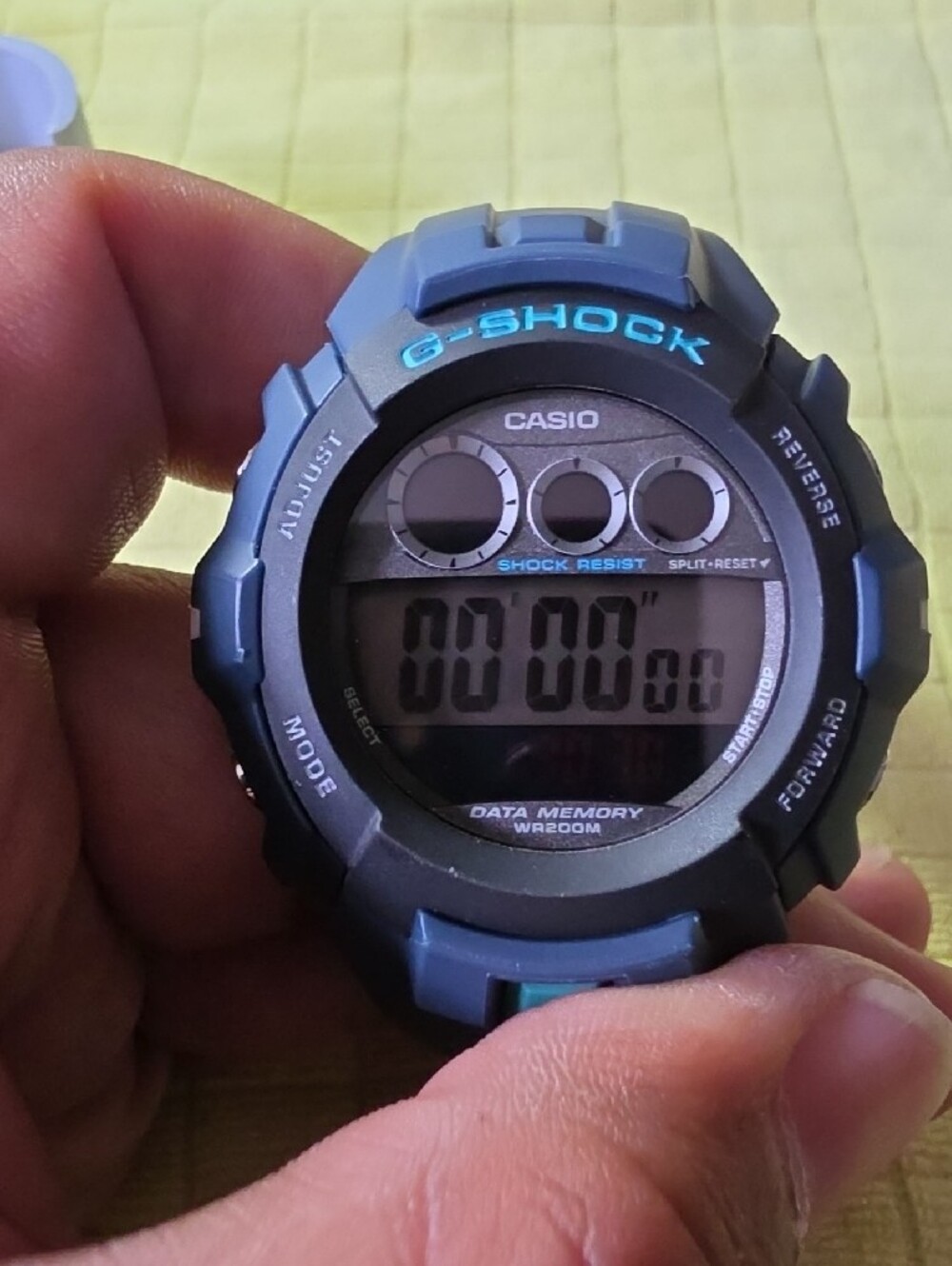 Vintage Casio G-Shock G-3010F-2AV Bue - Tested & Works Great - Picture 7 of 12